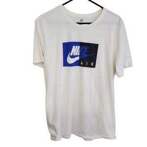 NIKE Air Colorblock Atletic Cut Crewneck Short Sleeve  T-shirt 2015 Size Large